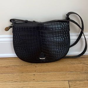 NWOT Dooney and Bourke Saddle Bag Brown